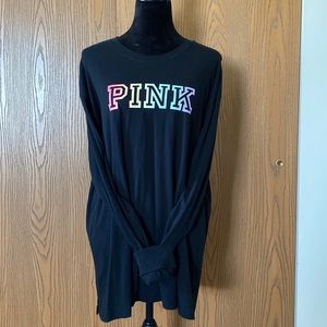 EUC PINK long sleeve tee shirt. Size XL.